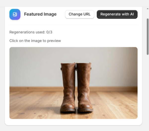 GoodySeel AI SEO Blog, Edition Post Page screen - Shopify Application