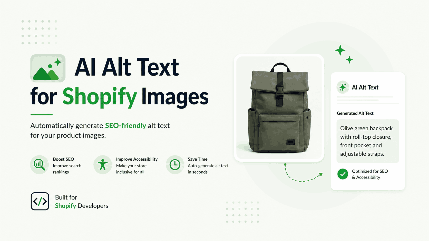 How to Generate AI Alt Text for Shopify Product Images